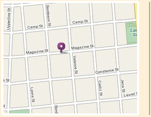 4729 Magazine Street Map